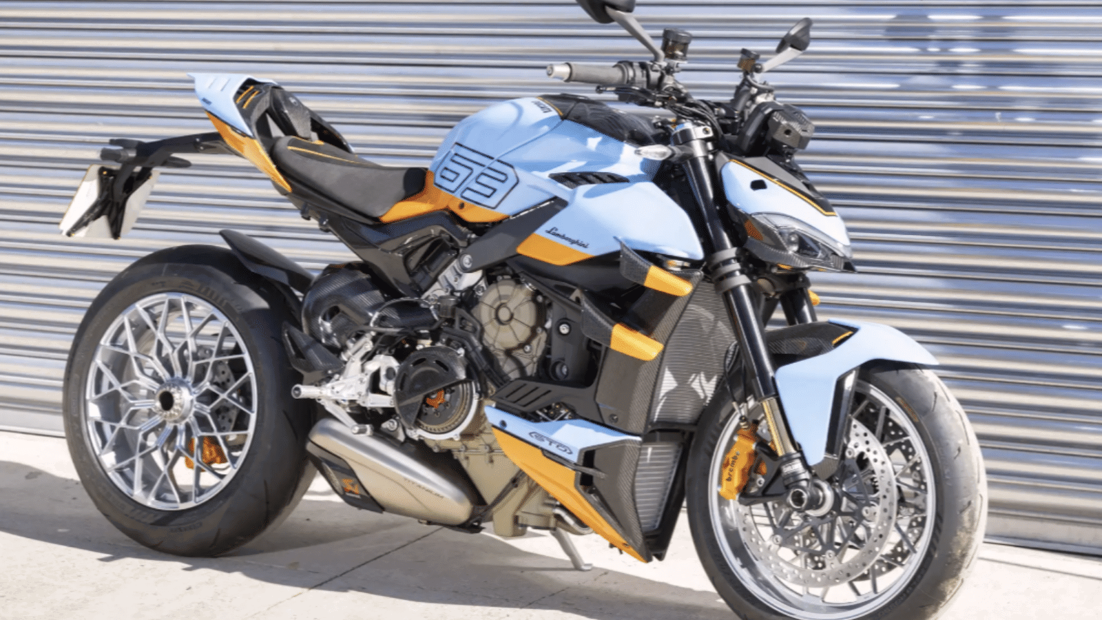 Zero-mile Ducati Streetfighter V4 Lamborghini βγαίνει σε δημοπρασία