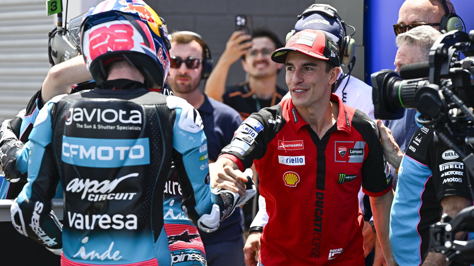 Marc Marquez wants Maximo Quiles to learn through Moto2 setbacks