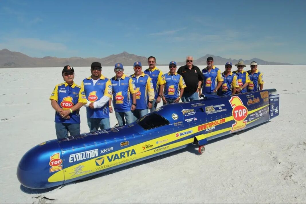 ACK Attack returns to chase the 644 km/h motorcycle record