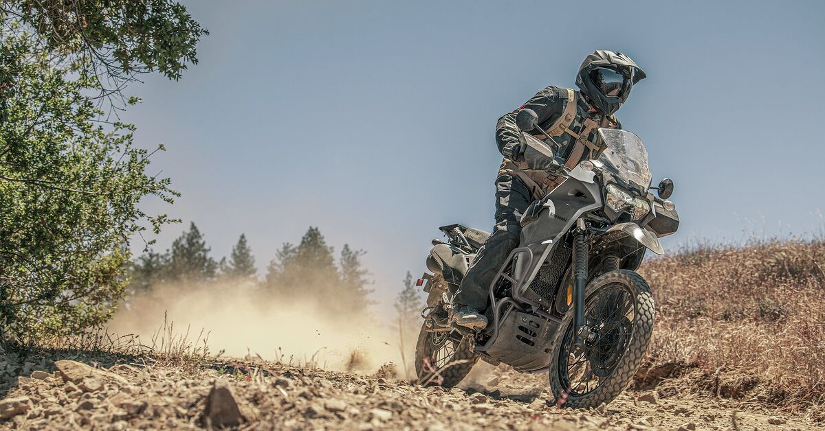 Kawasaki KLR650 DF: νέα έκδοση με μεγάλες μπάρες προστασίας