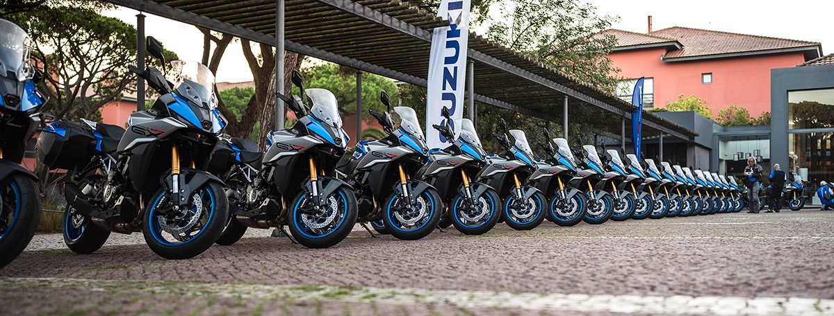 Suzuki puts the GSX-S1000GX through 350 km in Lisbon