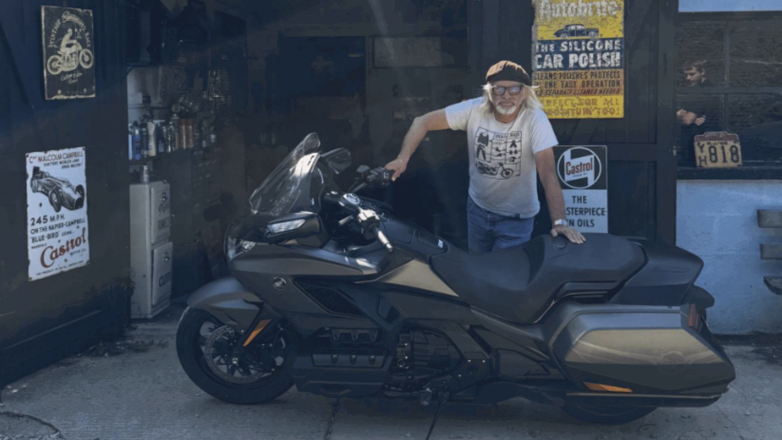 Henry Cole is selling his Gold Wing DCT with just 55 miles
