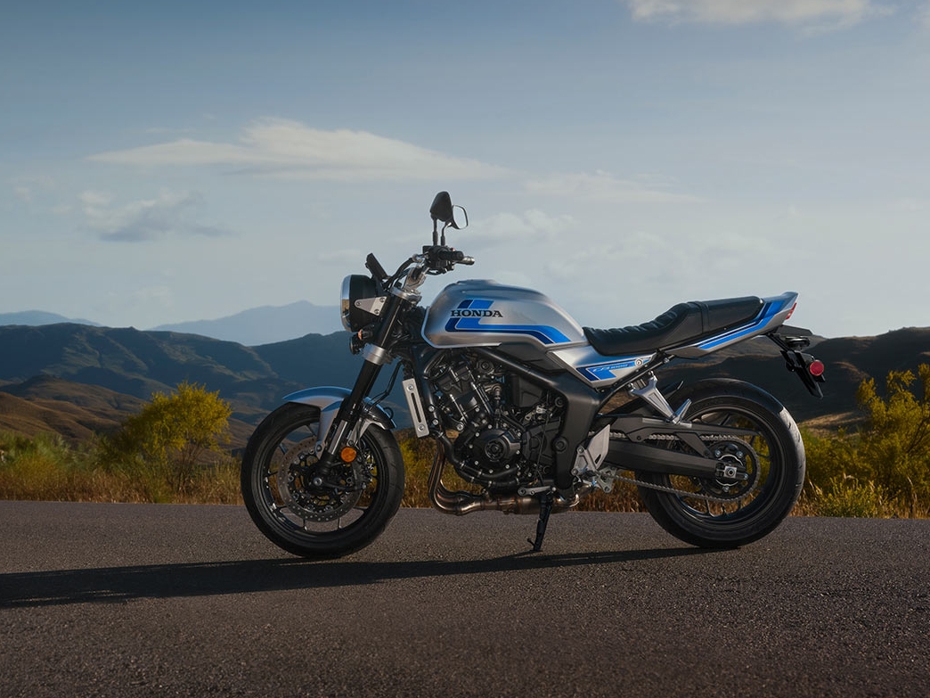 2026 Honda CB1000F parked on road turnout