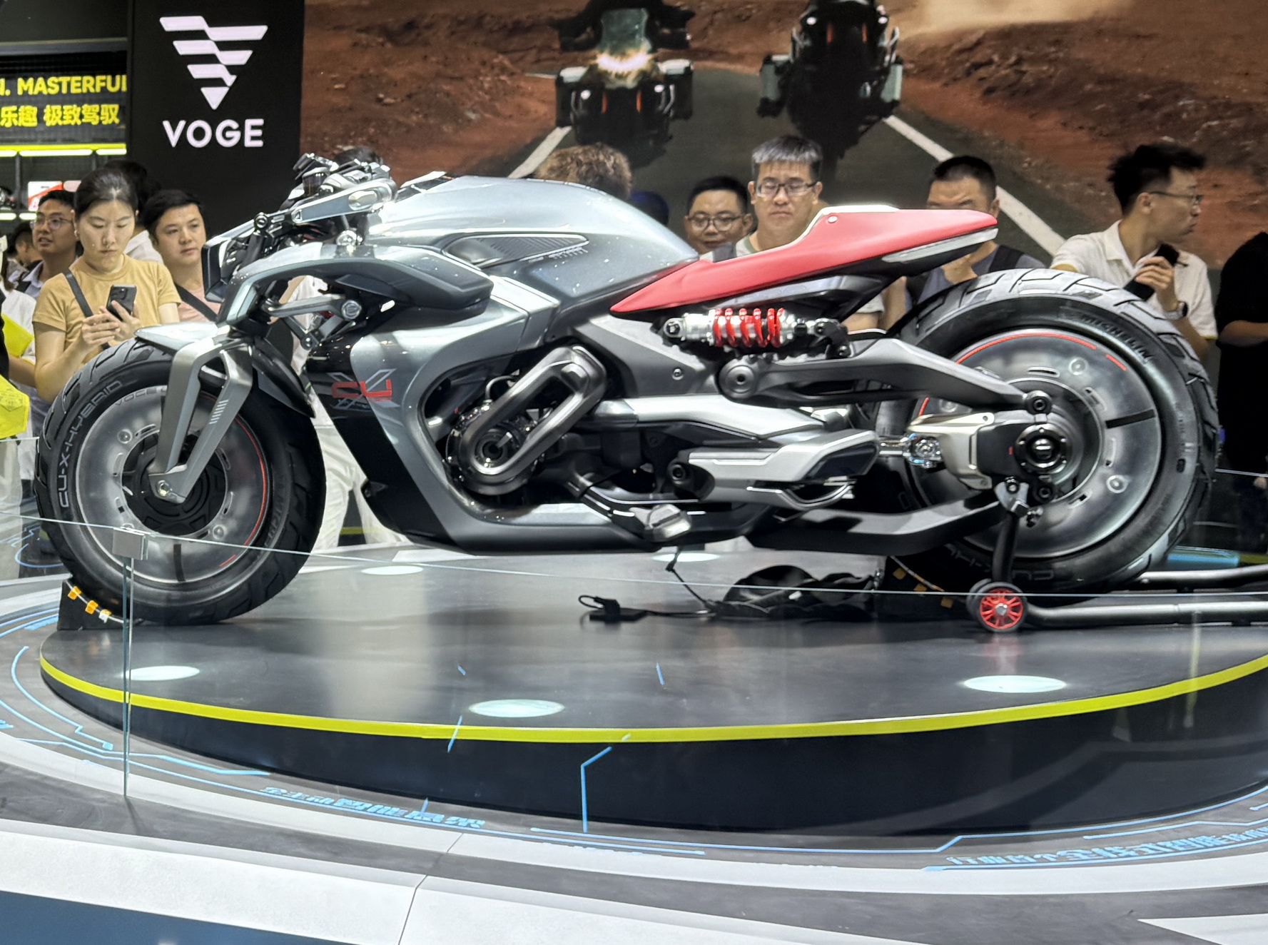 Voge CU-X Concept explores a hybrid future for motorcycles