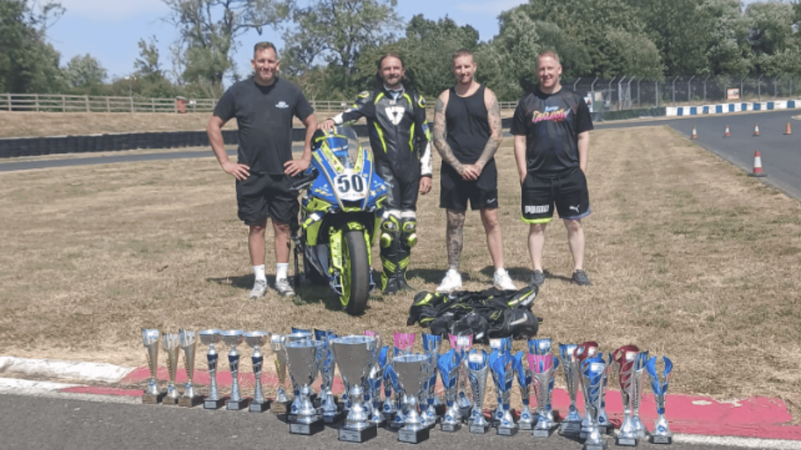 Allan Lain’s return after cardiac arrest at Mallory Park