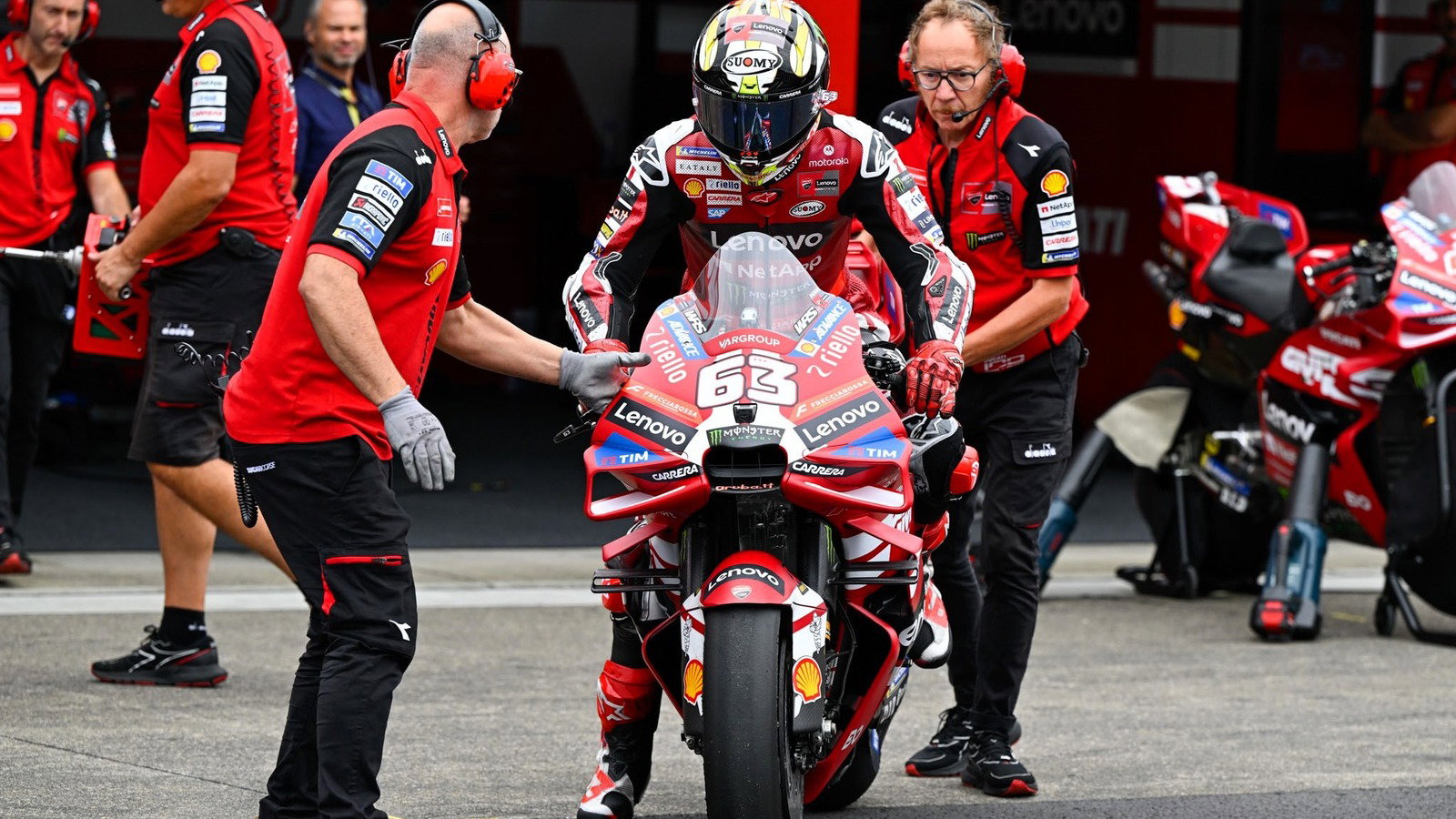 Bagnaia: Ναι στα ξεχωριστά grid του MotoGP, αλλά με warm-up