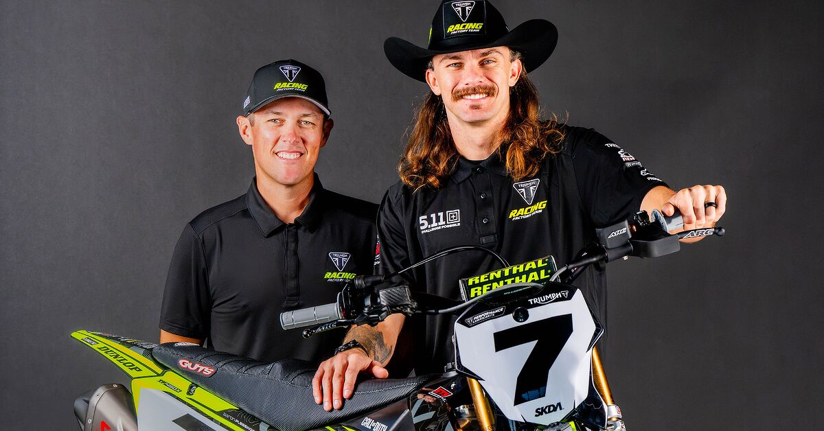 Aaron Plessinger takes on Triumph’s TF 450-X programme