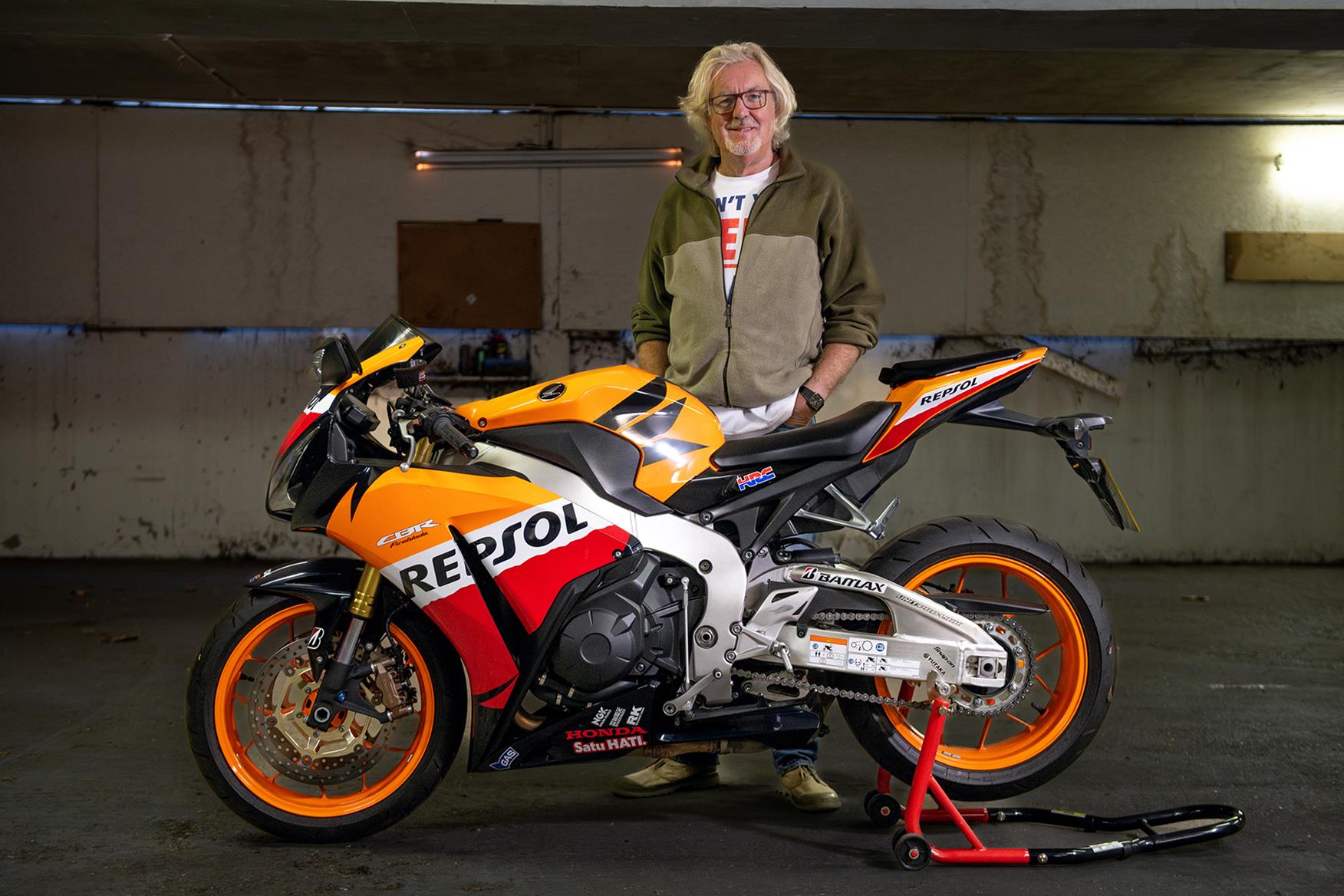 Η Honda Fireblade Repsol του James May βγαίνει σε δημοπρασία