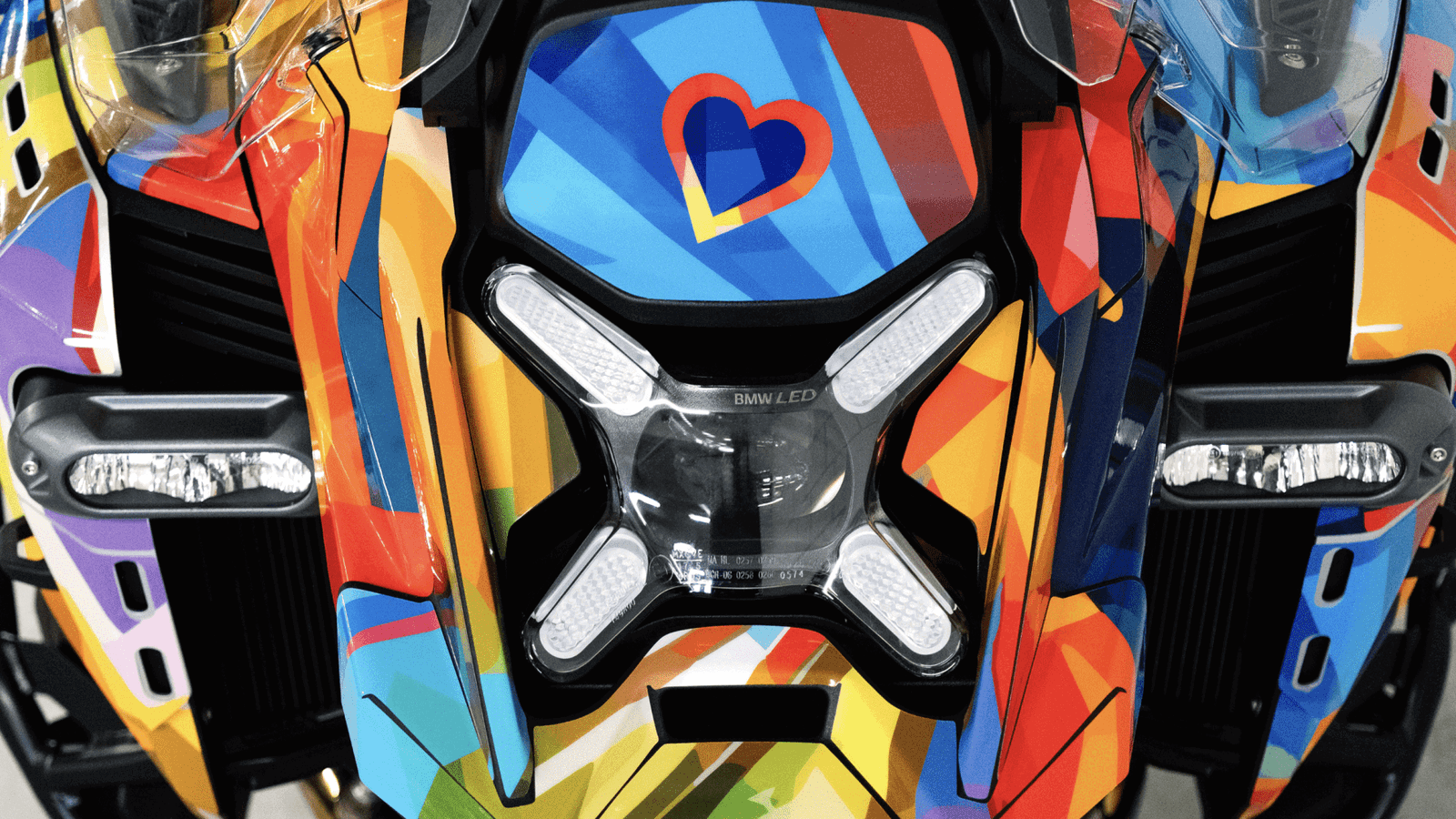 BMW gives the R1300 GS Adventure a colourful Oktoberfest makeover