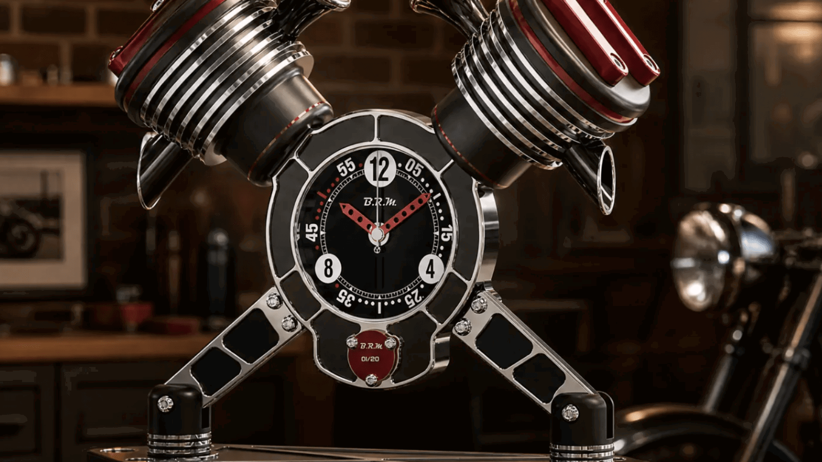 Το V-twin ρολόι της B.R.M. κοστίζει περισσότερο από Honda GB350S