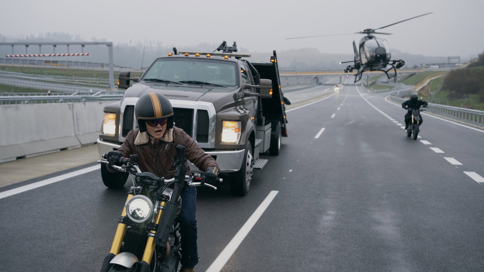 Triumph Scrambler 1200 XE takes a starring role in Matchbox The Movie