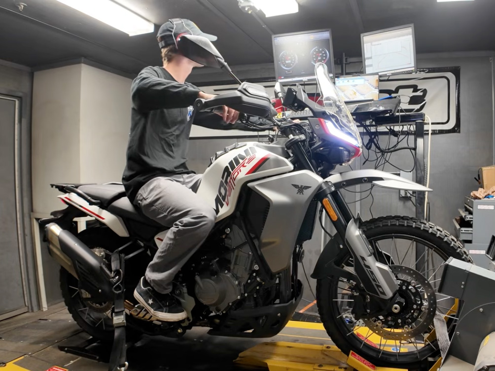 2026 Moto Morini Vettore 450 Dyno Test
