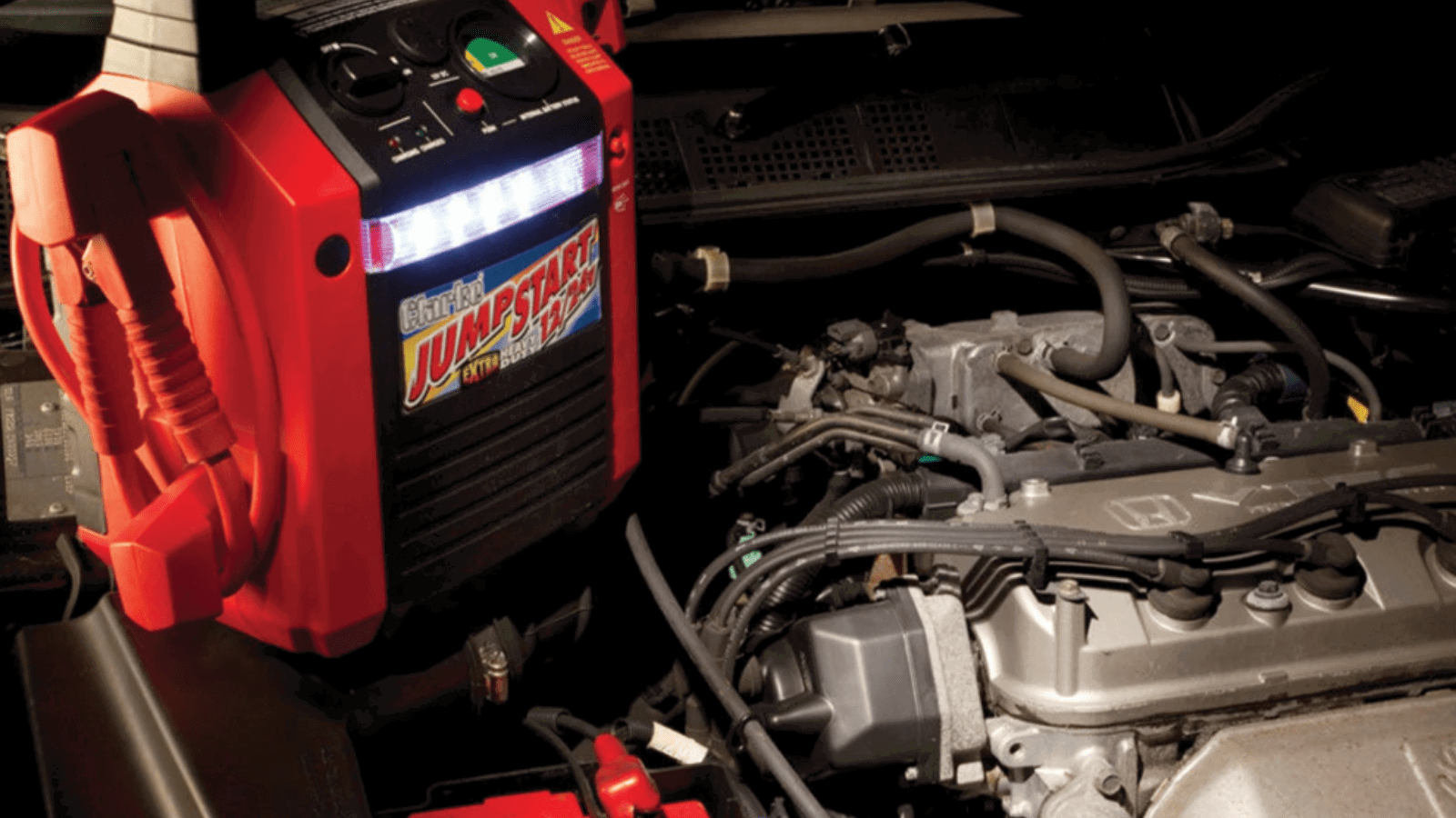 Clarke JS1224: 12/24V jump starter with twin 22Ah batteries