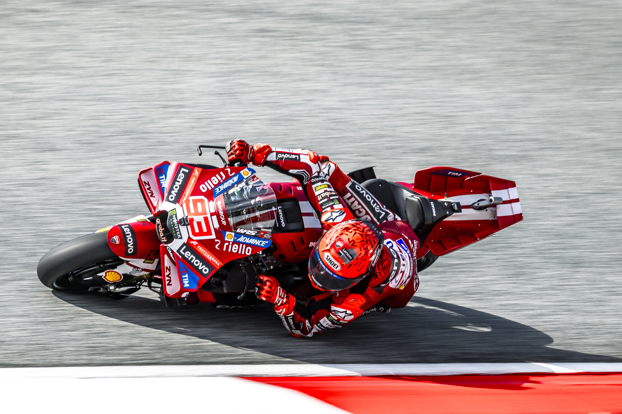 Márquez takes second as Bagnaia finishes sixth in Austria Sprint