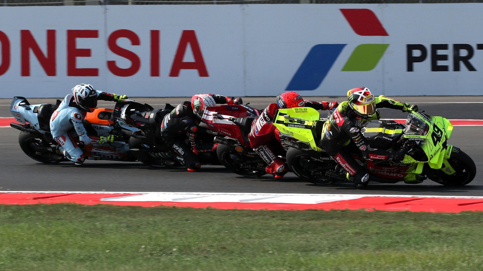 Di Giannantonio turns Mandalika Turn 1 chaos into a podium