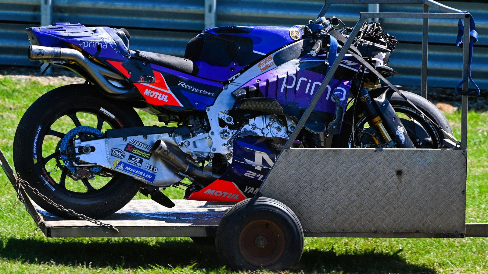 Phillip Island: Miller third after first-corner crash in FP1