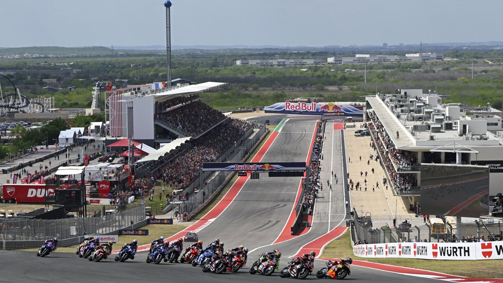 Τέσσερις MotoGP μοτοσυκλέτες σε επίδειξη στο COTA