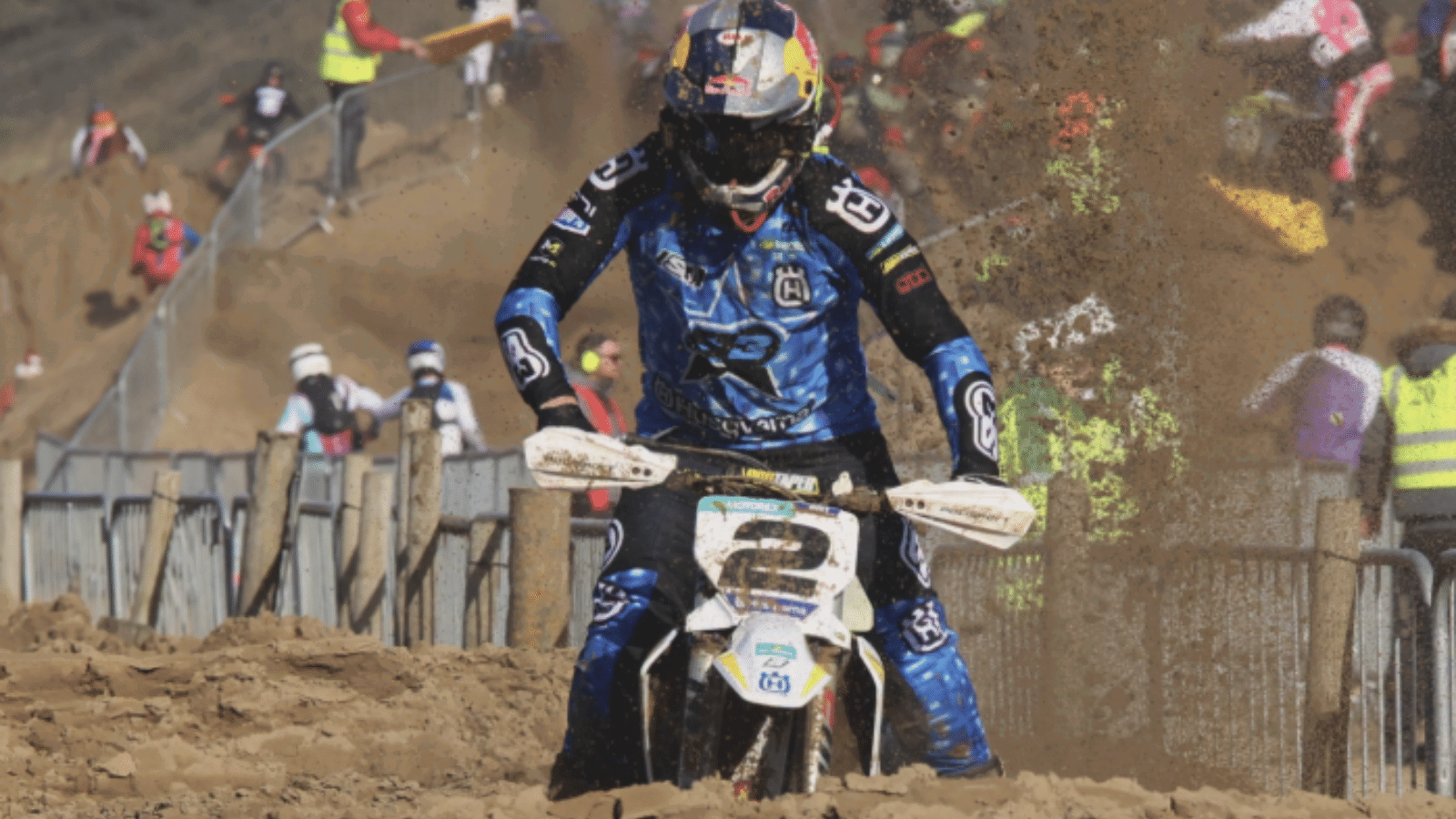 Billy Bolt takes viewers into the Weston Beach Race chaos
