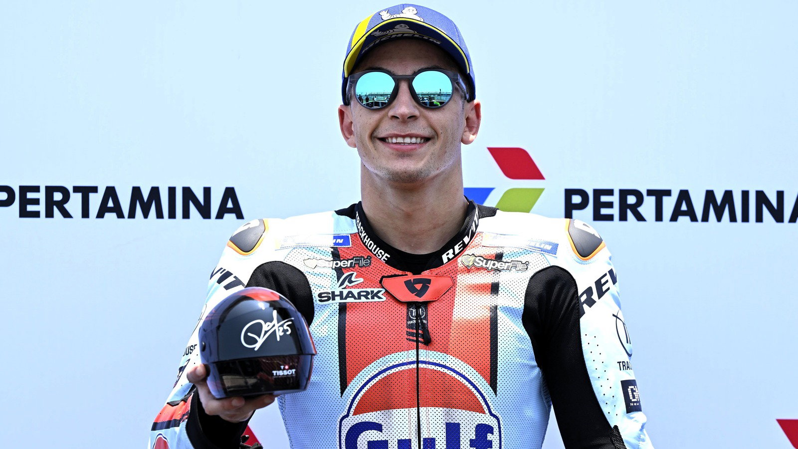 Raul Fernandez claims his first MotoGP pole at Mandalika