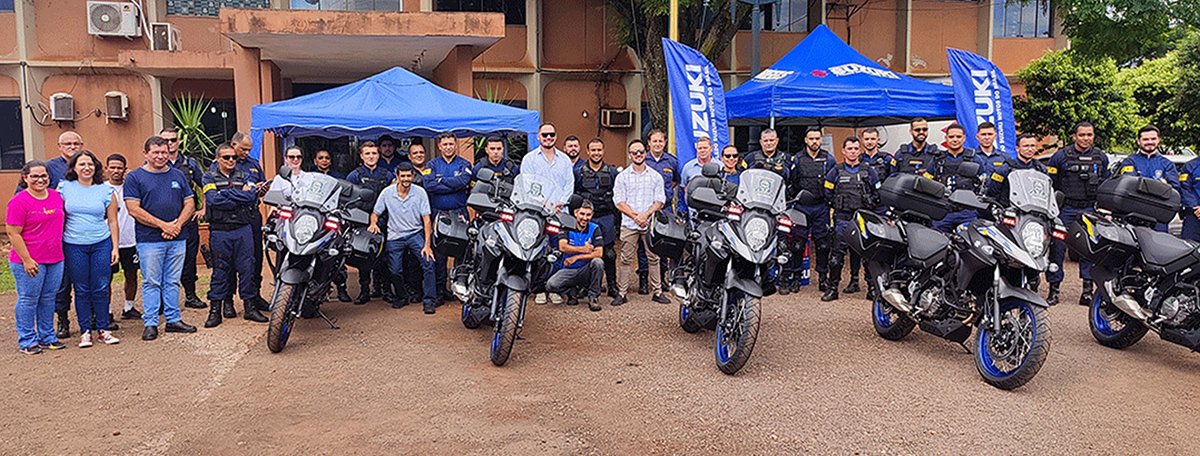 More than 50 Suzuki V-Strom 650XTs enter Brazil’s security services
