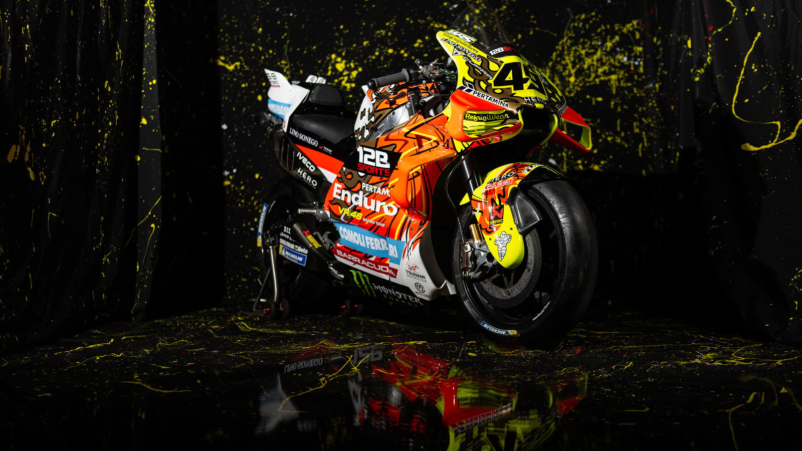VR46 brings Garuda livery to the Indonesian MotoGP round