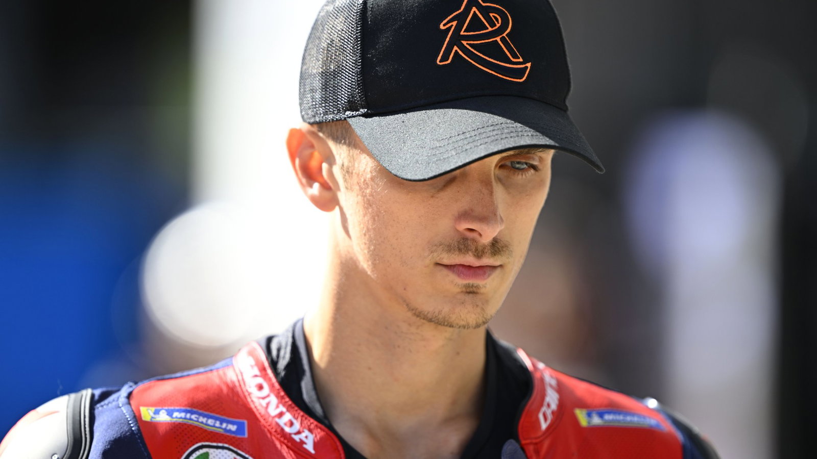 Luca Marini leads current Tech3 rider Enea Bastianini.