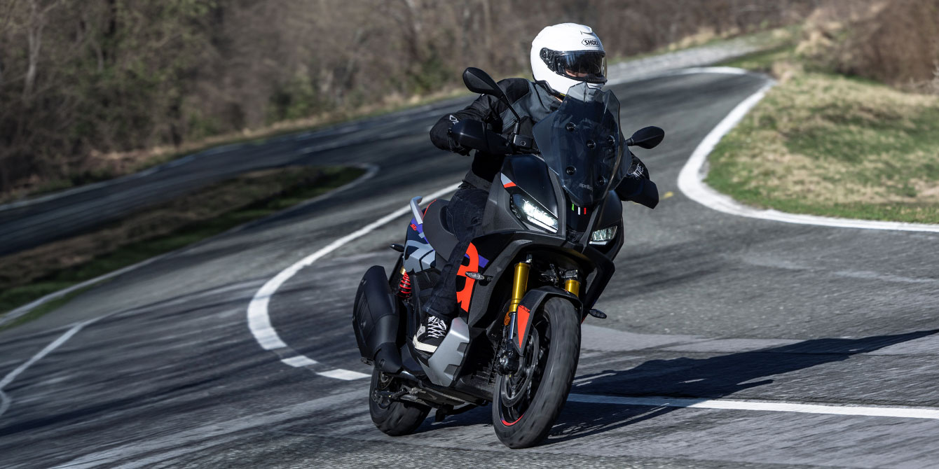 Aprilia SR GT 400 finance starts at €159 per month