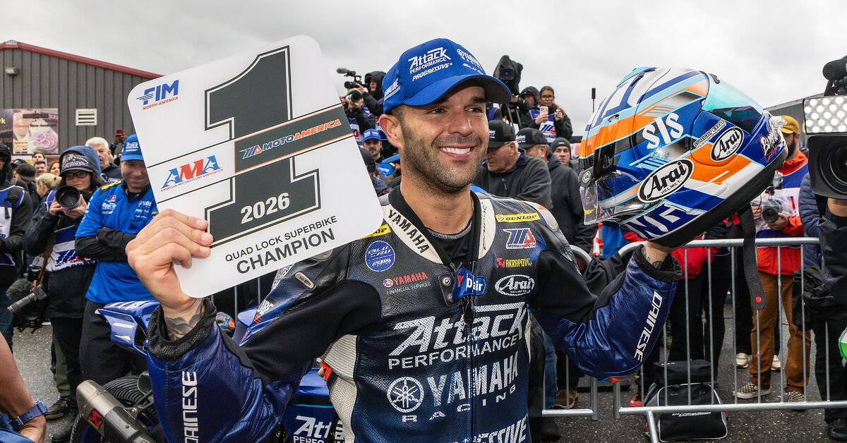 Bobby Fong takes the 2026 MotoAmerica Superbike title after a comeback